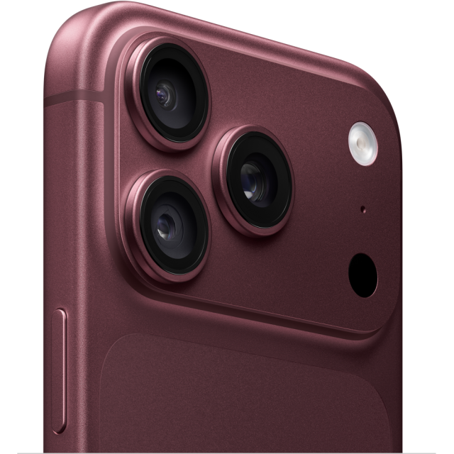 Смартфон Apple iPhone 18 Pro Burgundy, 6.3" (16.0 cm) Super Retina XDR OLED 120Hz дисплей, Apple A20 Pro 6C (2x 4.93 - 4x 2.8 GHz), 12GB RAM, 2TB Flash памет, 48 + 48 + 48 & 18 Mpix камери, iOS