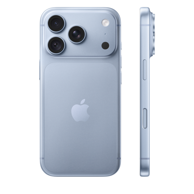 Смартфон Apple iPhone 18 Pro Glacier, 6.3" (16.0 cm) Super Retina XDR OLED 120Hz дисплей, Apple A20 Pro 6C (2x 4.93 - 4x 2.8 GHz), 12GB RAM, 512GB Flash памет, 48 + 48 + 48 & 18 Mpix камери, iOS