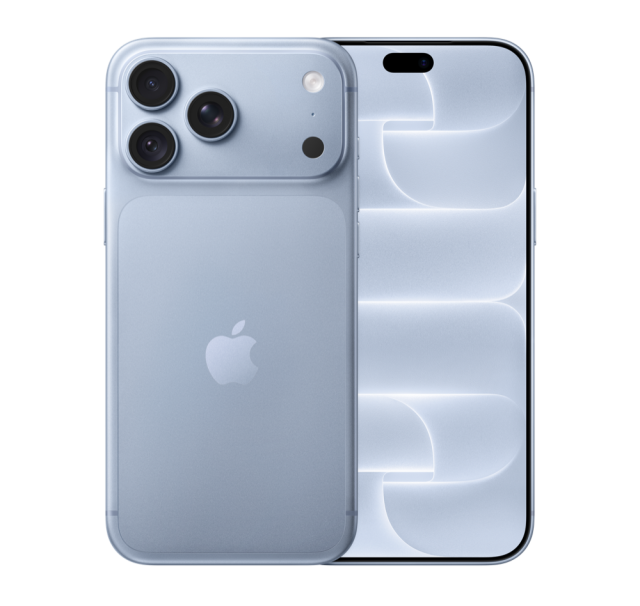 Смартфон Apple iPhone 18 Pro Max Glacier, 6.9" (17.52cm) Super Retina XDR OLED дисплей, Apple A20 Pro 6C (2x 4.93 - 4x 2.8 GHz), 12GB RAM, 1TB Flash памет, 48 + 48 + 48 & 18 Mpix камери, iOS