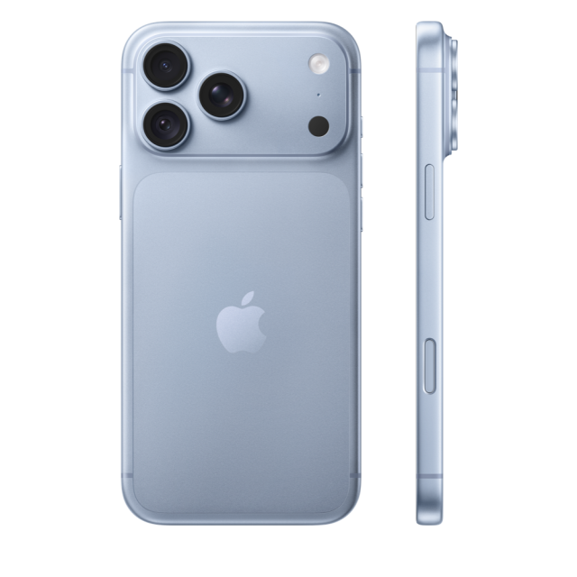 Смартфон Apple iPhone 18 Pro Max Glacier, 6.9" (17.52cm) Super Retina XDR OLED дисплей, Apple A20 Pro 6C (2x 4.93 - 4x 2.8 GHz), 12GB RAM, 1TB Flash памет, 48 + 48 + 48 & 18 Mpix камери, iOS