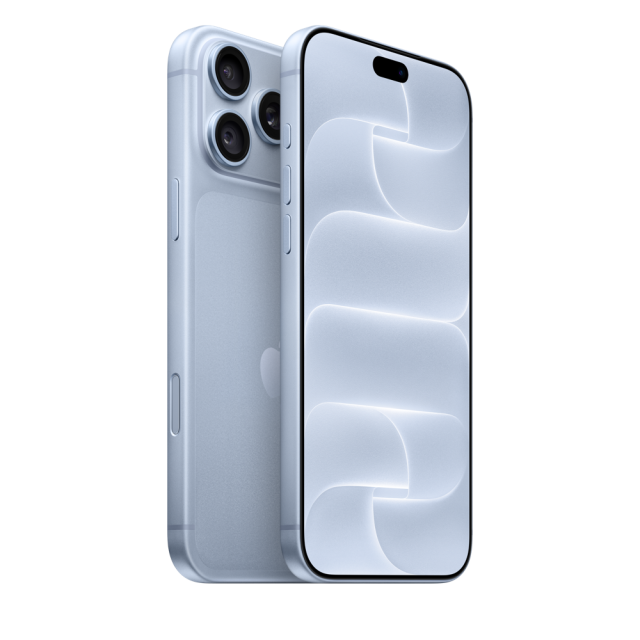 Смартфон Apple iPhone 18 Pro Max Glacier, 6.9" (17.52cm) Super Retina XDR OLED дисплей, Apple A20 Pro 6C (2x 4.93 - 4x 2.8 GHz), 12GB RAM, 256GB Flash памет, 48 + 48 + 48 & 18 Mpix камери, iOS