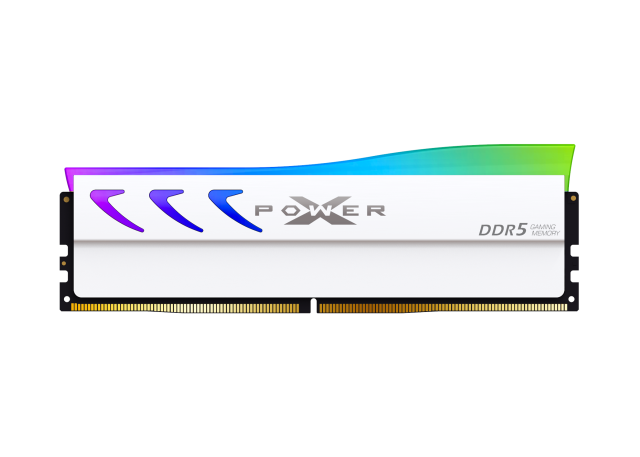 Памет Silicon Power XPOWER Storm RGB White 32GB (2x16GB) DDR5 6000MHz, CL36, 1.35 V 