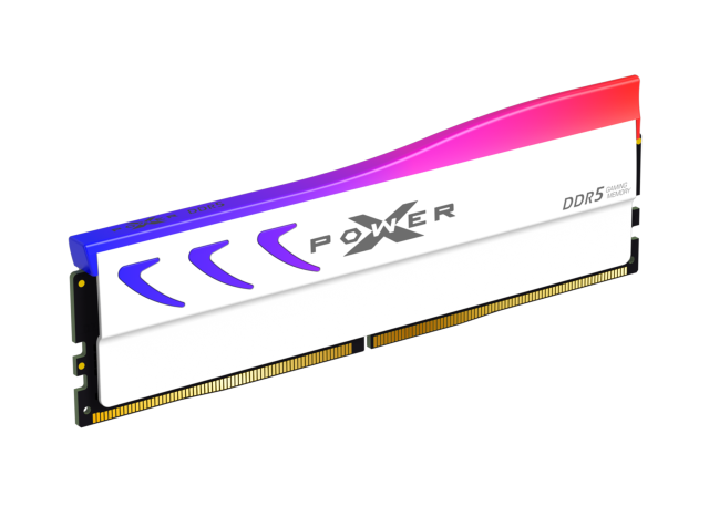 Памет Silicon Power XPOWER Storm RGB White 32GB (2x16GB) DDR5 6000MHz, CL36, 1.35 V 