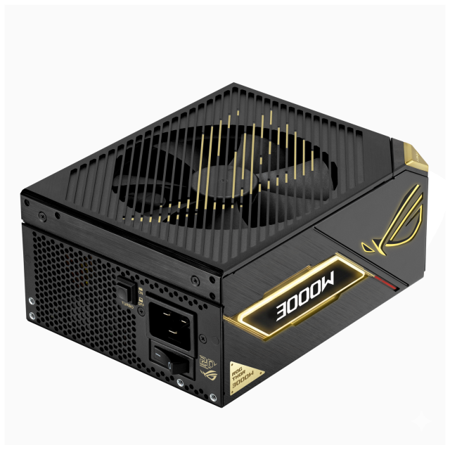 Захранване ASUS ROG THOR III 3000W Titanium III Edition 20, Active PFC, PCIe 5.1, ATX 3.1, 80+ Titanium, Fully Modular