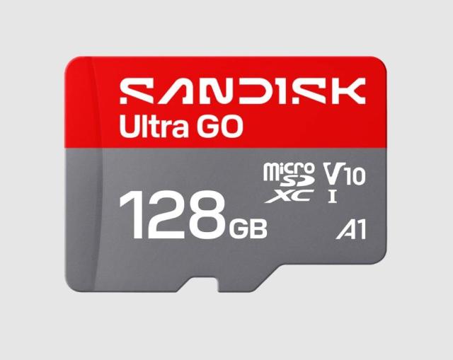 Карта памет SANDISK Ultra GO microSDXC, 128GB, A1, UHS-I, V10