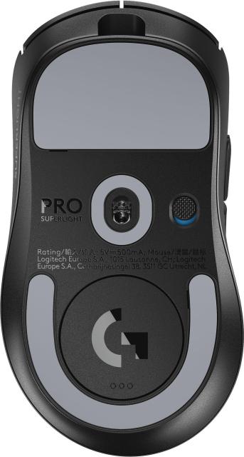 Геймърска мишка Logitech G Pro X Superlight 2 DEX SE, Wireless, оптичена 32000 dpi, USB, Black