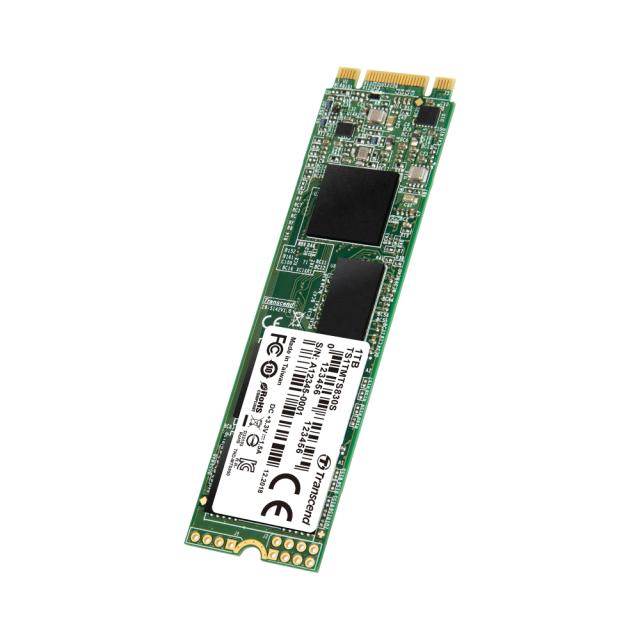 Твърд диск Transcend 1TB, M.2 2280 SSD, SATA3 B+M Key, TLC