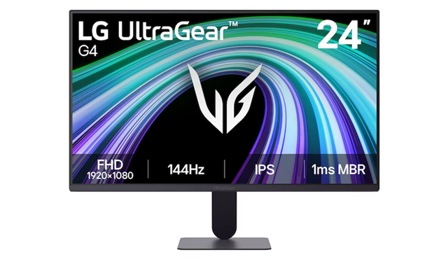 Монитор LG 24G411B-B, 23.8" (60.45 cm) FHD IPS Display, 144Hz, 1ms, 250cd/m2, DisplayPort, HDMI, NVIDIA G-SYNC, AMD FreeSync, Dynamic Action Sync