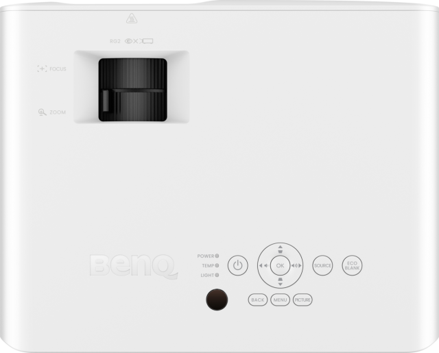 Проектор BenQ LH655C, DLP, 1080P Laser, 4000AL, 15W Speaker, HDMI, USB A/Type-C, RS232, 3.5 mini jack, DC 