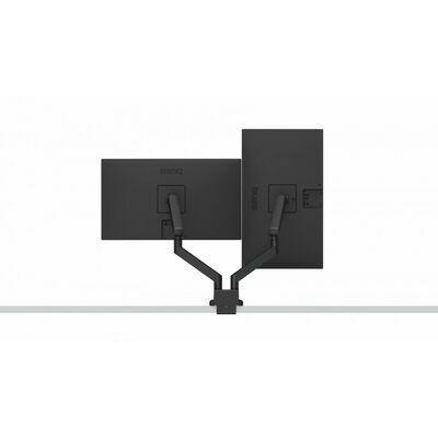 Ергономична стойка за два монитор BenQ BDL01, 35", до 22kg, VESA 75x75/ 100x100