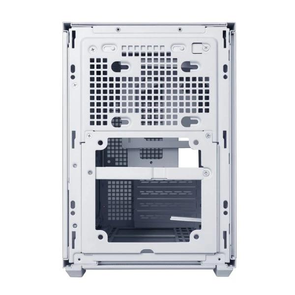 Кутия Lian-Li DAN B4 Wood Edition White, Mini Tower, 2x USB 3.0 TYPE-A, 1x USB TYPE-C, 1x HD Audio, mATX, Mini-ITX