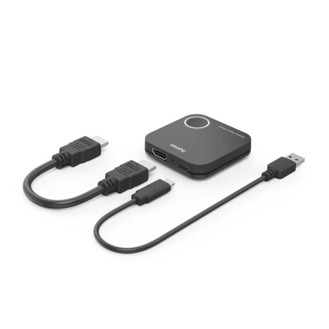  HAMA Безжичен HDMI адаптер за дисплей, Full HD 1080p, Miracast / Wireless Display