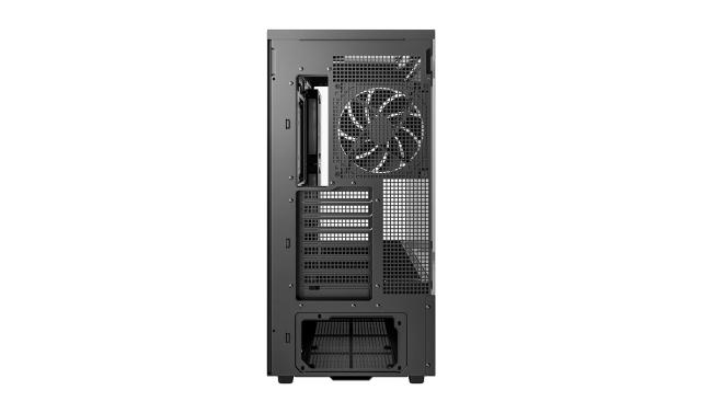 Кутия за компютър DeepCool CH690 LCD Black, Middle Tower, 1x USB Type-C, 2x USB 3.0, 1x HD Audio, ATX, mATX, Mini-ITX