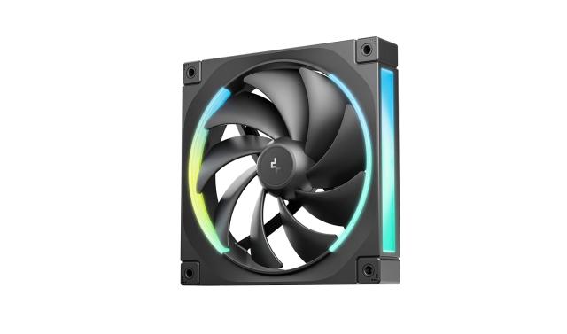 Кутия за компютър DeepCool CH690 LCD Black, Middle Tower, 1x USB Type-C, 2x USB 3.0, 1x HD Audio, ATX, mATX, Mini-ITX