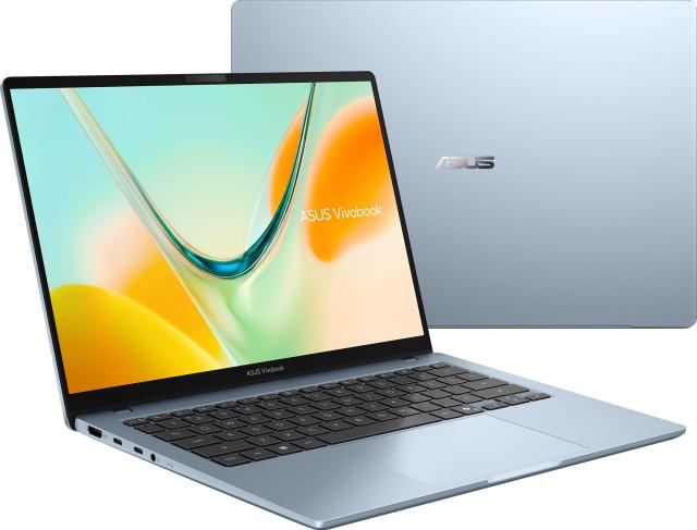 Лаптоп ASUS Vivobook S14 S5408QA-TM274W, Qualcomm Snapdragon X X1-26-101 8C (2.97 GHz, 30MB Cache), 14.0" (35.56 cm) WUXGA IPS Anti-glare Display, 8GB LPDDR5X, 256GB M.2 NVMe SSD, Windows 11 Home