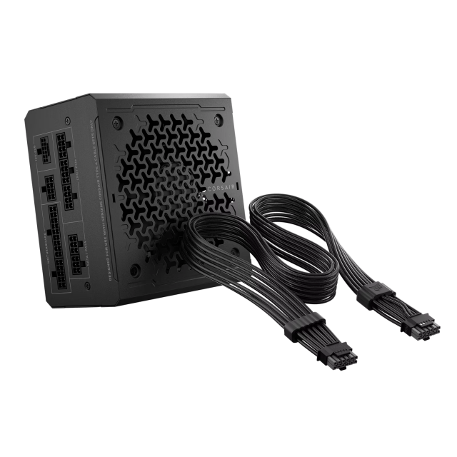 Захранваne Corsair RMe RM1000e 1000W Black, 80+ Platinum, ATX 3.1, Thermal Protect, Fully Modular