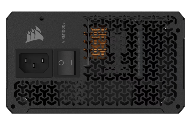 Захранваne Corsair RMe RM1000e 1000W Black, 80+ Platinum, ATX 3.1, Thermal Protect, Fully Modular