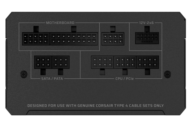 Захранваne Corsair RMe RM1000e 1000W Black, 80+ Platinum, ATX 3.1, Thermal Protect, Fully Modular