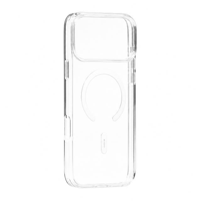Прозрачен калъф Dviced с MagSafe за iPhone 18 Pro Max, White