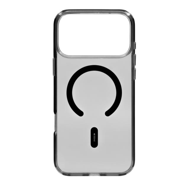Прозрачен калъф Dviced с MagSafe за iPhone 18 Pro Max, Black