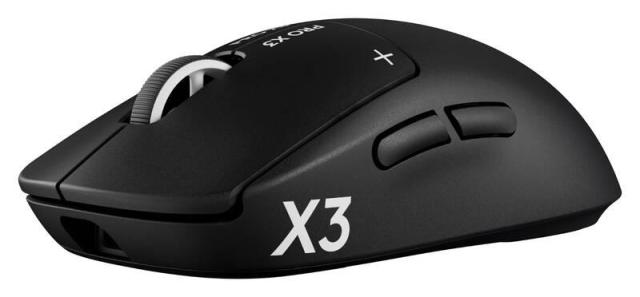 Гейминг мишка Logitech G Pro X3 Superstrike, Wireless, оптичен HERO 2, 48 000 DPI, Midnight Black
