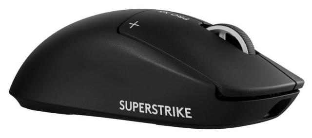 Гейминг мишка Logitech G Pro X3 Superstrike, Wireless, оптичен HERO 2, 48 000 DPI, Midnight Black
