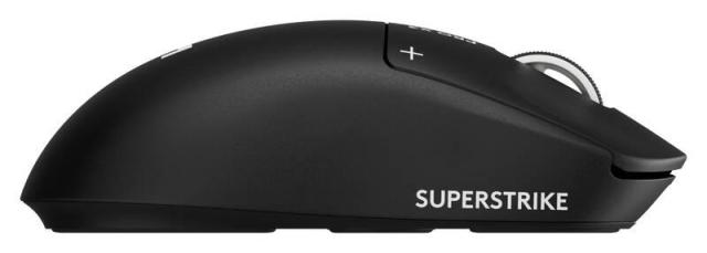 Гейминг мишка Logitech G Pro X3 Superstrike, Wireless, оптичен HERO 2, 48 000 DPI, Midnight Black