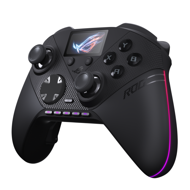 Геймпад ASUS ROG Raikiri II PRO, Wireless / Bluetooth, Black