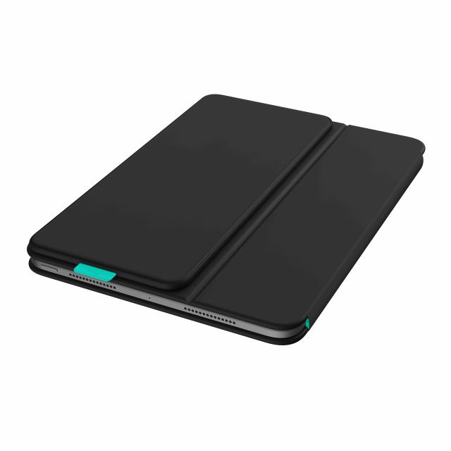 Logitech Flip Folio Keyboard Case US, защитен калъф 11.0" (27.94 cm) с безжична клавиатура, Graphite 