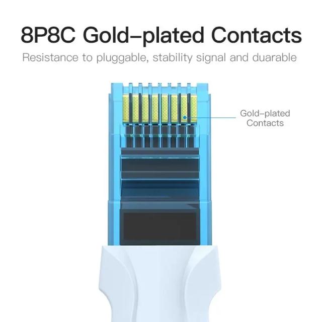 Кабел Vention LAN UTP Cat5e Patch Cable - 30m Blue