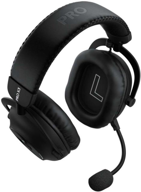 Геймърски слушалки Logitech Pro X 3 Lightspeed Black, Wireless, Bluetooth, USB, Jack 3.5mm