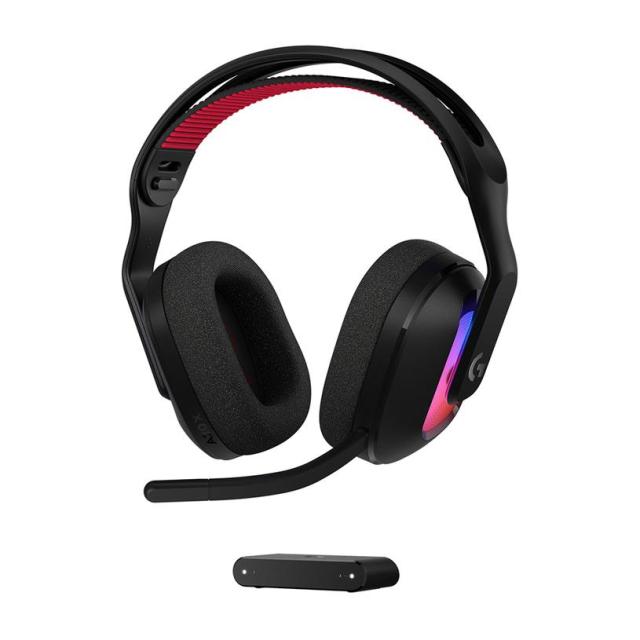 Геймърски слушалки Logitech Astro A20 X Lightspeed Black, Wireless, Bluetooth, USB-C кабел, микрофон