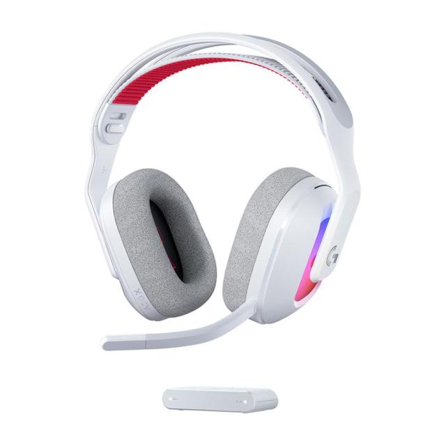 Геймърски слушалки Logitech Astro A20 X Lightspeed White, Wireless, Bluetooth, USB-C кабел, микрофон