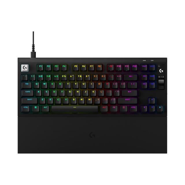 Геймърска механична клавиатура Logitech G Pro X2 RAPID TKL Black, Magnetic Analog Linear Switch, USB