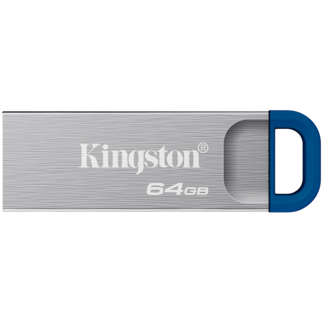 USB флаш памет Kingston Technology DataTraveler Kyson 64GB, Metal USB 3.2 Gen 1