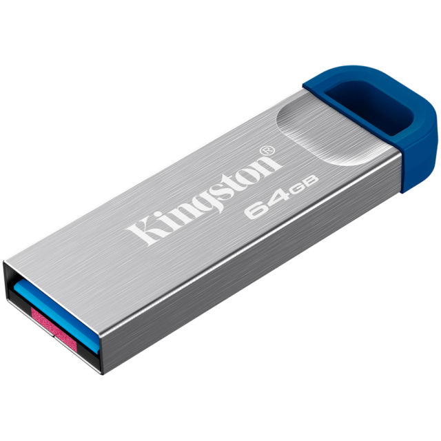 USB флаш памет Kingston Technology DataTraveler Kyson 64GB, Metal USB 3.2 Gen 1