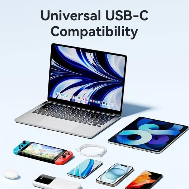 Кабел Vention USB Type-C(м) 2.0 към USB Type-C(м), 1.0m, Black