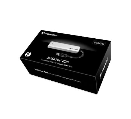 Твърд диск Transcend 960GB, JetDrive 825, PCIe SSD upgrade kit for Mac