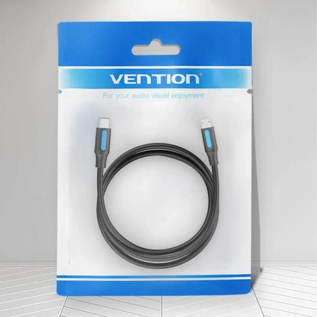 Кабел Vention USB 2.0(м) към USB Micro-B(м), 0.25m, Black