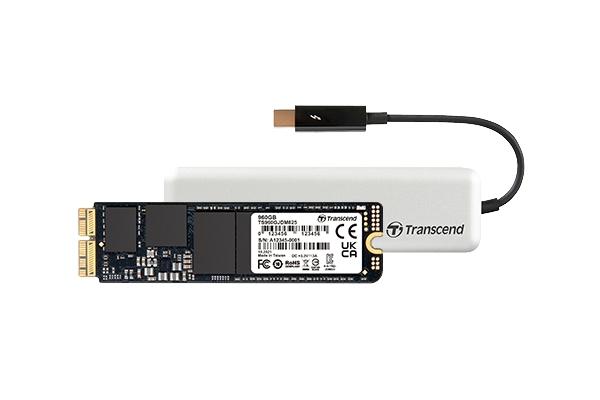 Твърд диск Transcend 480GB, JetDrive 825, PCIe SSD upgrade kit for Mac