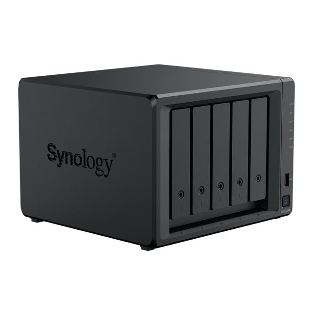 NAS устройство Synology DS225+ 5-bays, AMD Ryzen V1500B 4C (2.2 GHz, 4MB Cache), без HDD/SSD/m.2 NVMe, 8GB DDR4 SODIMM, 2x 2.5GbE RJ-45, 2x USB 3.2