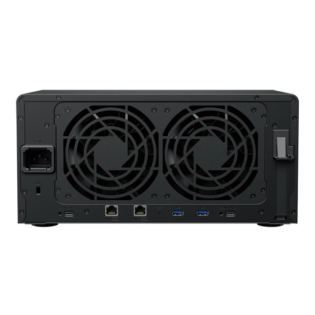 NAS устройство Synology DS1825+ 18-bay, AMD Ryzen V1500B 4-core 2.2GHz, без HDD/SSD/m.2 (18x SATA 6Gb/s), 8GB DDR4 SODIMM, 2x 2.5GbE RJ-45, 3x USB 3.2 Gen 1