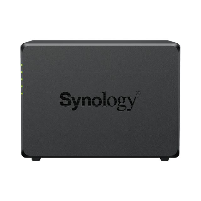 NAS устройство Synology DS425+ 2-bays, Intel Celeron J4125 4C (2.0 / 2.7 GHz, 4MB Cache), без HDD/SSD/m.2 NVMe, 2GB DDR4 SODIMM, 1x 2.5GbE RJ-45, 1x 1GbE RJ-45, 2x USB 3.2