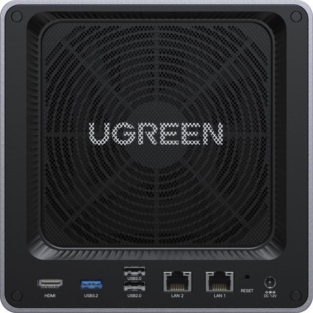 NAS устройство Ugreen NASync DXP4800 Pro 4-Bay, Intel Pentium Gold 8505 5C (1.2 / 4.4GHz, 8MB Cache), без HDD/SSD/m.2 NVMe (4x SATA 6Gb/s), 8GB DDR5, 1x 2.5GbE, 1x 10GbE, 1x USB 3.2 Type-C, 1x USB 3.2 Type-A