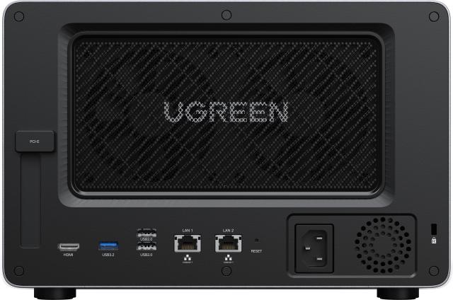 NAS устройство Ugreen NASync DXP6800 Pro 6-Bay, Intel Core i5-1235U 10C (1.3 / 4.4GHz, 12MB cache), без HDD/SSD/m.2 NVMe (6x SATA 6Gb/s), 8GB DDR5, 2x 10GbE, 2x Thunderbolt 4
