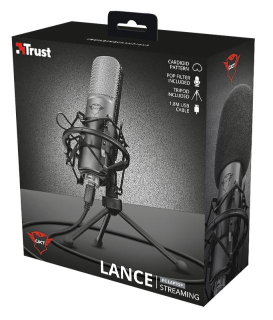 Микрофон TRUST GXT 242 Lance Streaming Microphone