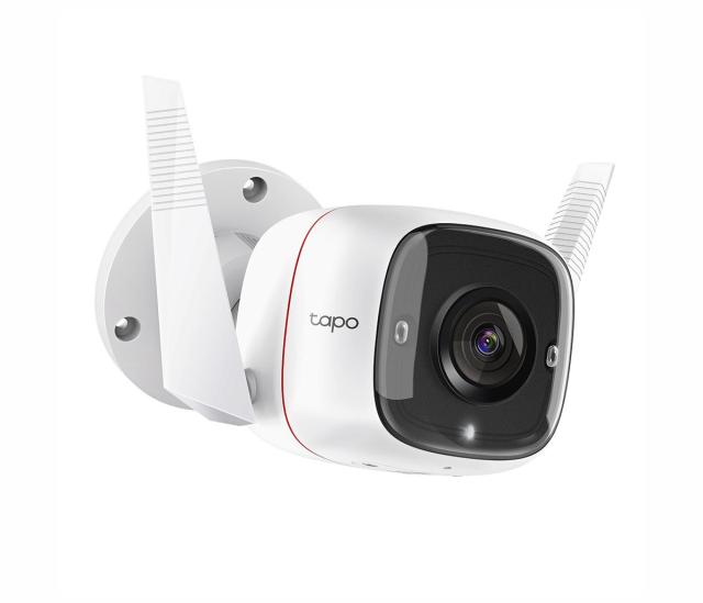 IP камера TP-Link Tapo C310, насочена ("bullet"), 3MPix (2304 x 1296@15fps), IR LED осветеност (до 30 метра), външна IP66, Micro SD, RJ-45, Wi-Fi