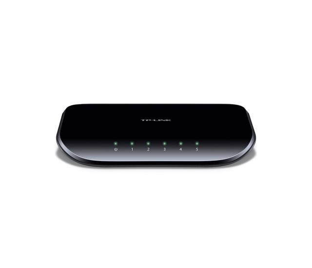 Суич TP-LINK TL-SG1005D, 5x 10/100/1000Mbps, неуправляем