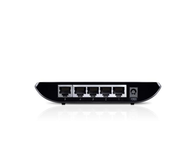 Суич TP-LINK TL-SG1005D, 5x 10/100/1000Mbps, неуправляем