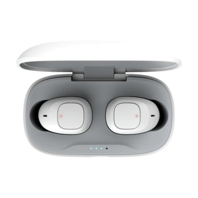 Слушалки TRUST Nika Compact, безжични, Bluetooth, микрофон, Бели